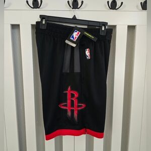 New Nike NBA Houston Rockets On Court Swingman Shorts Mens Size 34 (Medium)